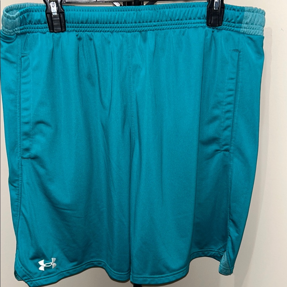 Under Armour men’s Aqua Blue Training Shorts
